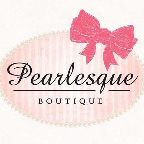 Create a logo for Pearlesque a jewelry and clothing online Boutique 
