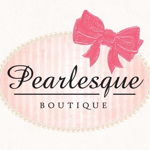 Create a logo for Pearlesque a jewelry and clothing online Boutique 