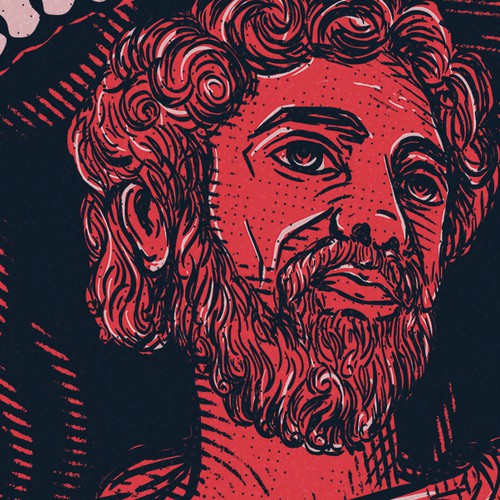 Illustration of Marcus Aurelius 
