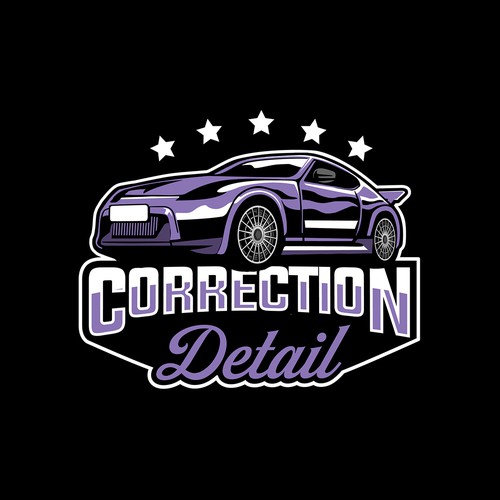 logo correction detail