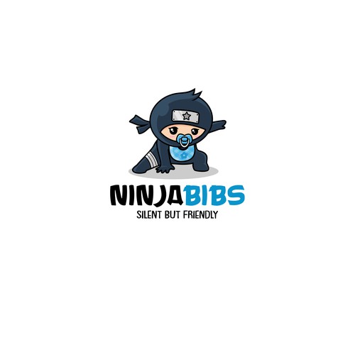 baby ninja and bibs
