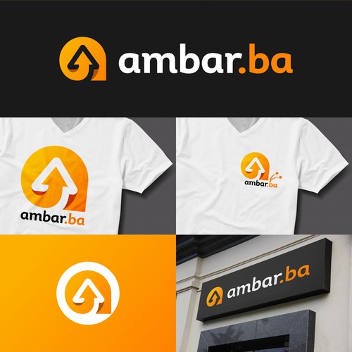  logo design for ambar.ba