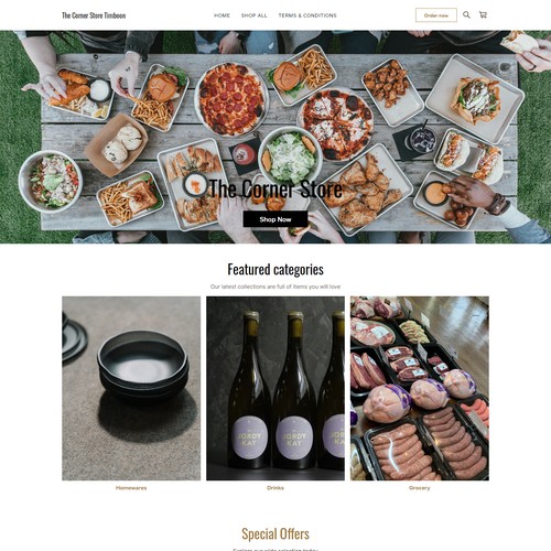  SQUARE ONLINE STORE | Design for The Corner Store Timboon 