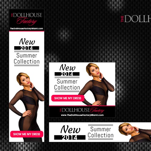 Banner Ad Design - adwords banner pack for sexy women fashion E-Commerce
