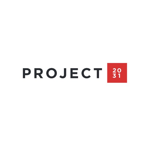 Create a world-changing logo for PROJECT2031