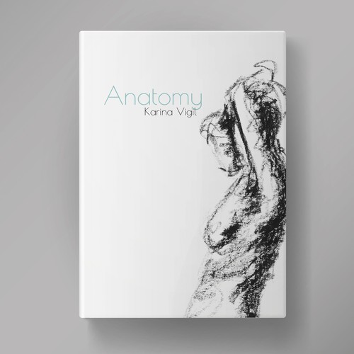 Book cover design for a poetry collection