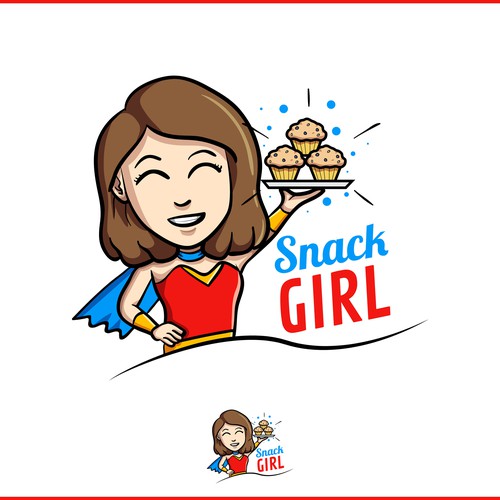 Logo Design for Snack Girl
