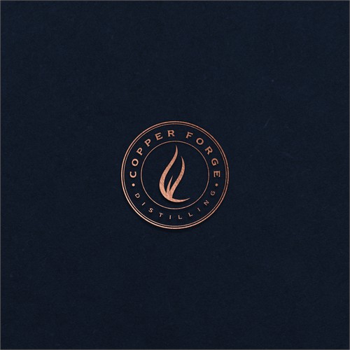VINTAGE LOGO COPPER FORGE