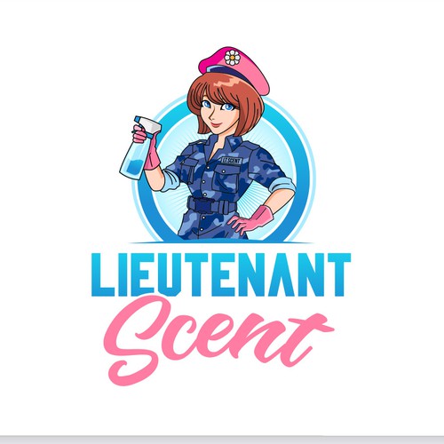 Create the "Lieutenant Scent" Product Mascot and Logo