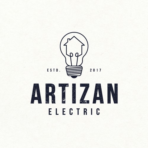 Logo design for electric decoration company 