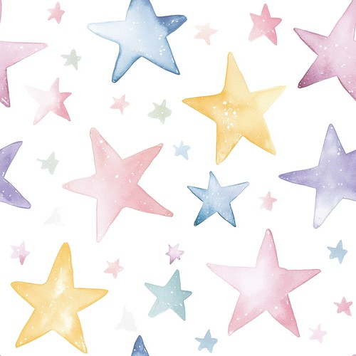 Star kids wear seamless pattern