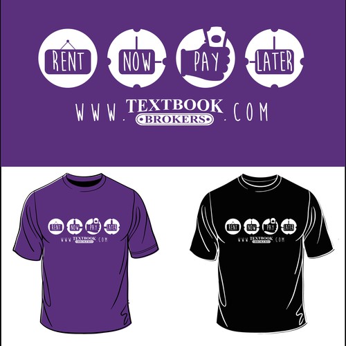 T-Shirt Design for Textbook Brokers