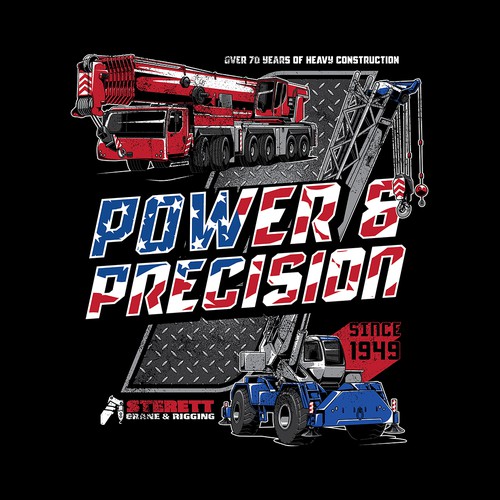Heavy Construction T-shirt Design