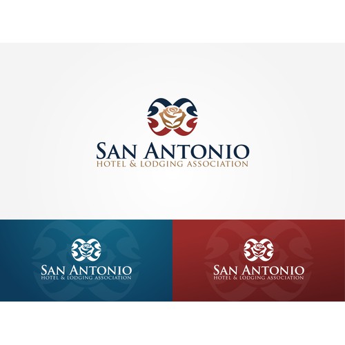 Create a hospitality logo for the top destination city in Texas