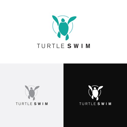 Swim suit logo