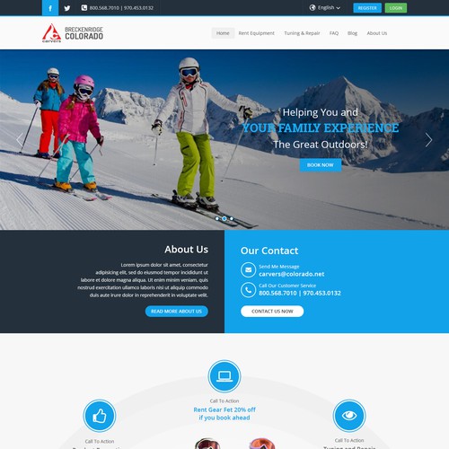 Ski Web Design