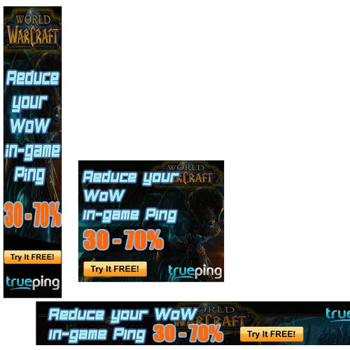 Create the next banner ad for TruePing