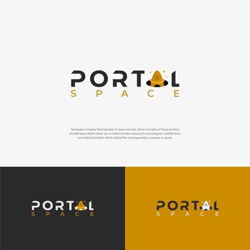 Portal Space Logo Concept