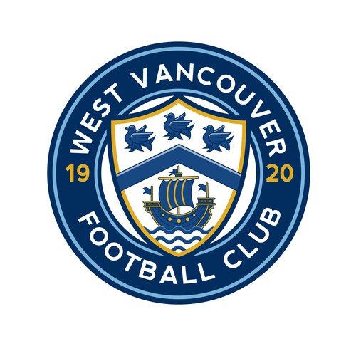 Classic football logo