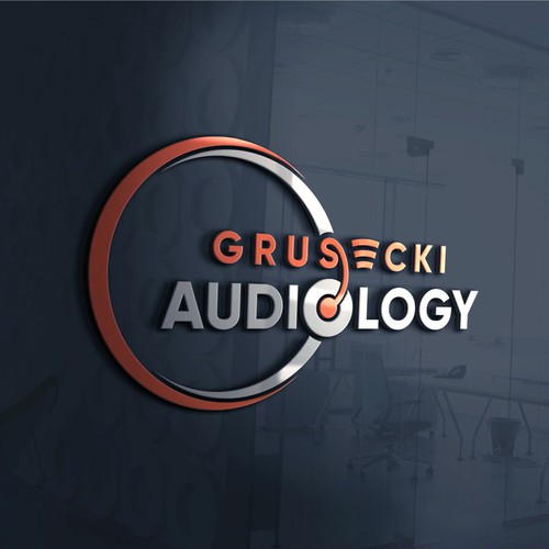 Rebranding my Audiology business - Hearing Loss; The font of Audiology needs to be as big or bigger than Grusecki