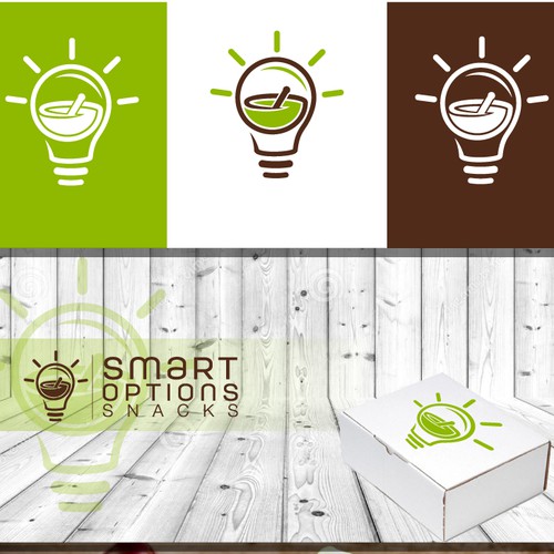 Create a compelling logo focused helping consumers find healthier snacks for Smart Options Snacks