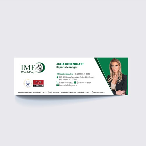 Email signature