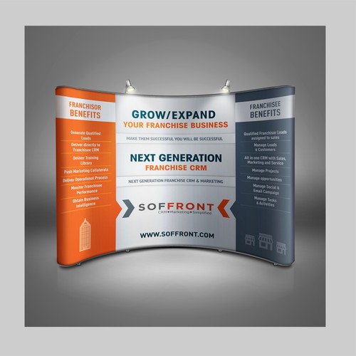 Tradeshow banner for Franchise Business