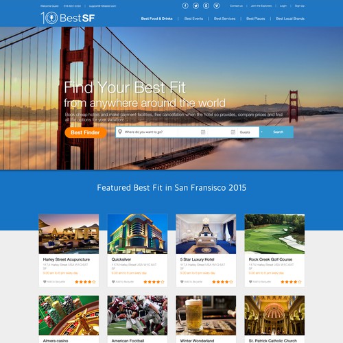 10BestSF Website Design