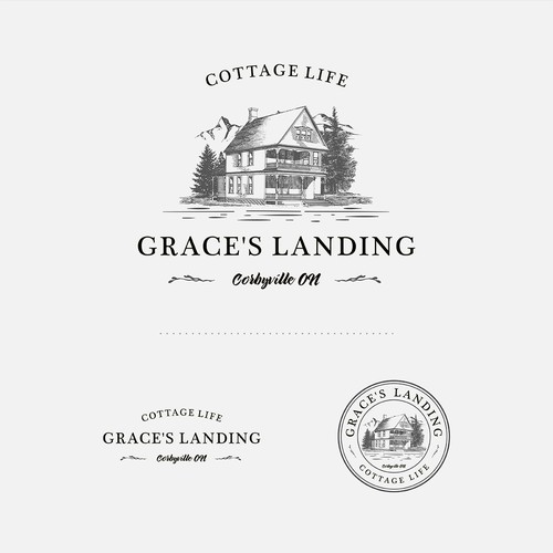 logo for cottage