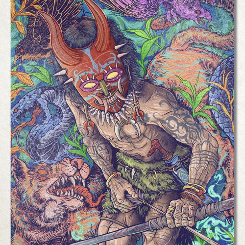 painting illustration digital drawing cover album