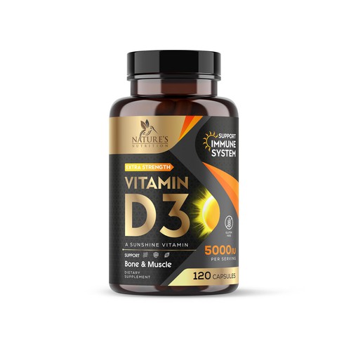 NN VITAMIN D3 GUMMIES PACKAGING DESIGN