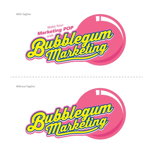 BubbleGum Marketing Logo