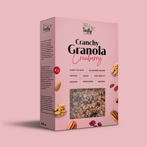 Ordinary granola packaging