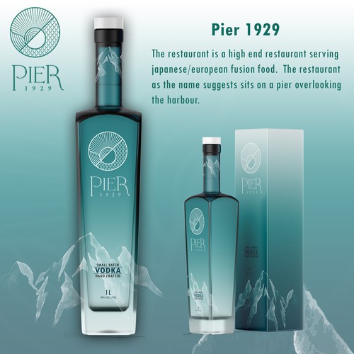Pier 1929 Vodka Label