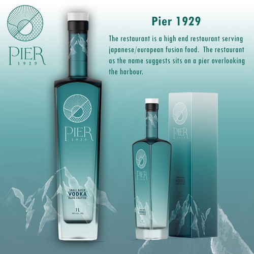 Pier 1929 Vodka Label