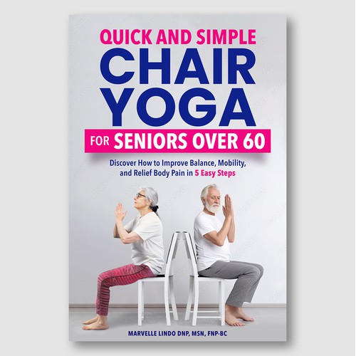 Chair Yoga for Seniors Over 60 – Accessible Wellness Book Cover