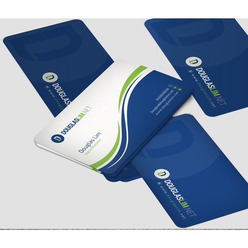 Create a capturing business card design that stands out