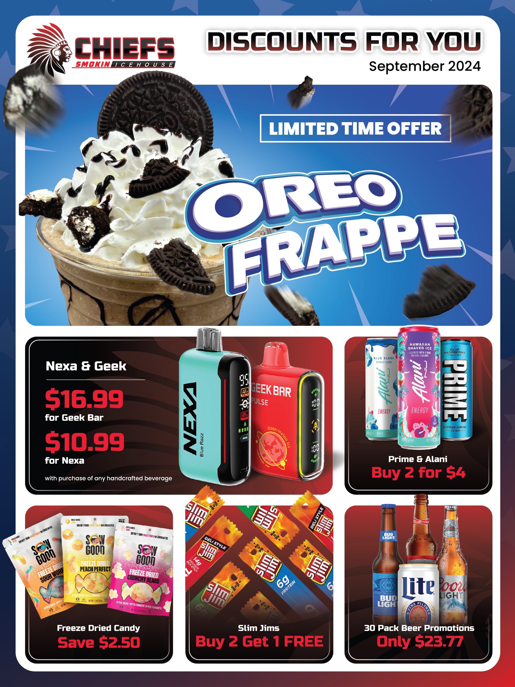Chiefs Discount Flyer