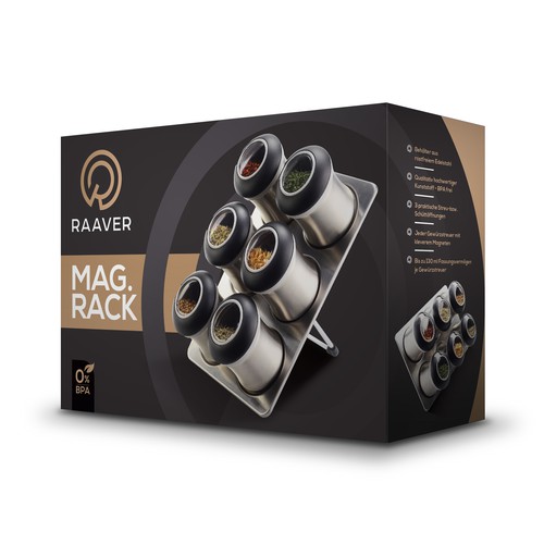 RAAVER Magnetic Rack Box Design