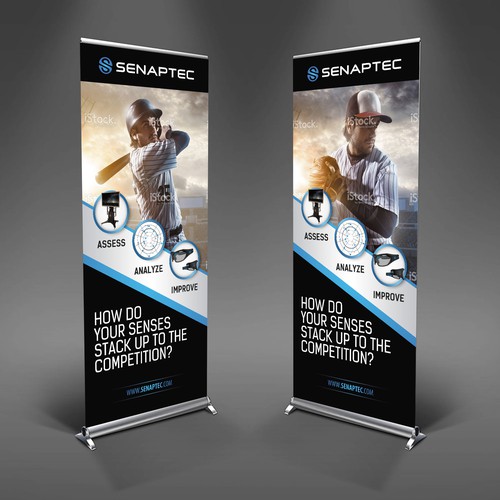 Stand Banner Senaptec