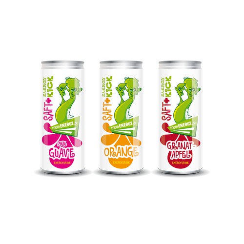 Dosenverpackung für Energydrink
