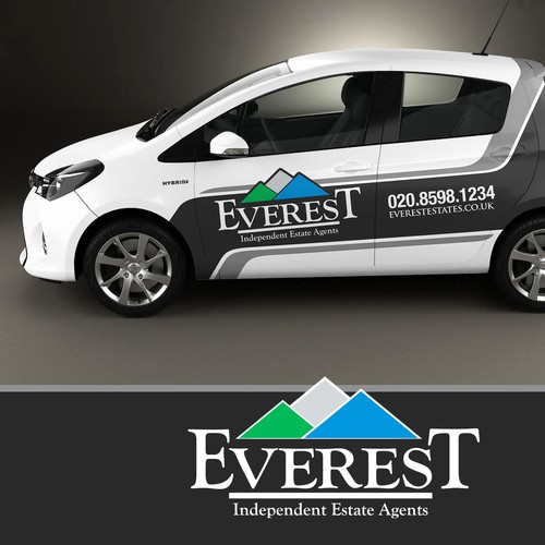 Clean Vehicle wrap for everest