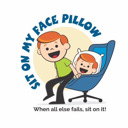 Commical Logo for Novelty Pillow