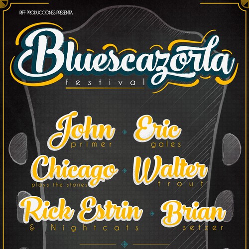 Cartel BluesCazorla