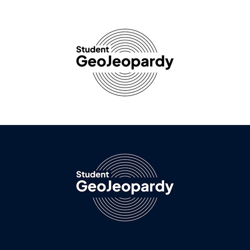 Concept logo for student GeoJeopardy 