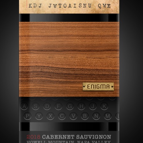 Enigma Wine Label