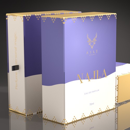 Gift box for a Saudi perfume