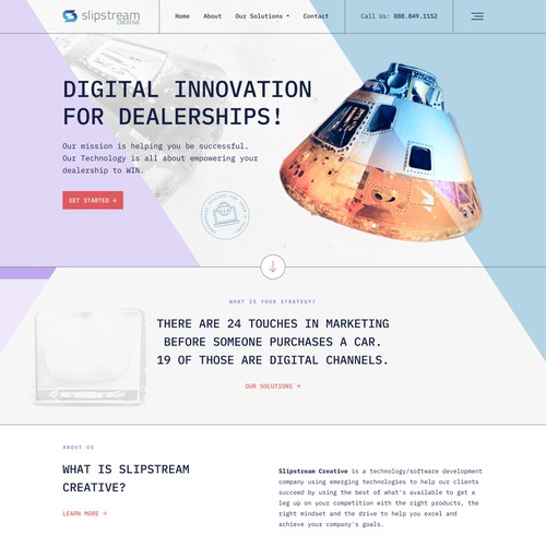 Website Refresh SlipStreamCreative