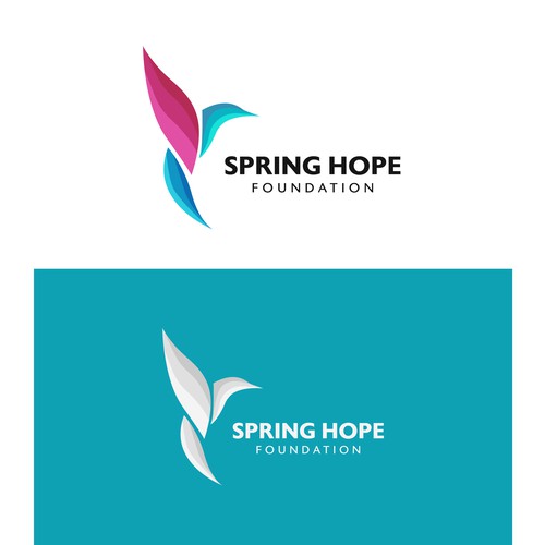 Elegant and Modern Logo Design for Spring Hope Foundation
