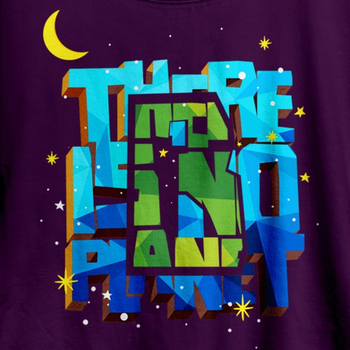 T-shirt There is no planet B 